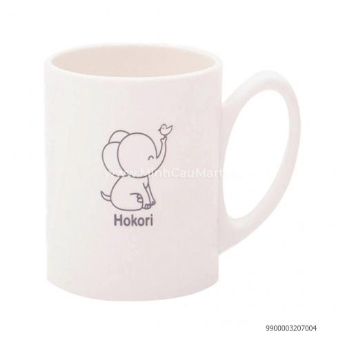 Cốc nhựa 330ml hình voi trắng Cốc nhựa 330ml hình voi trắng